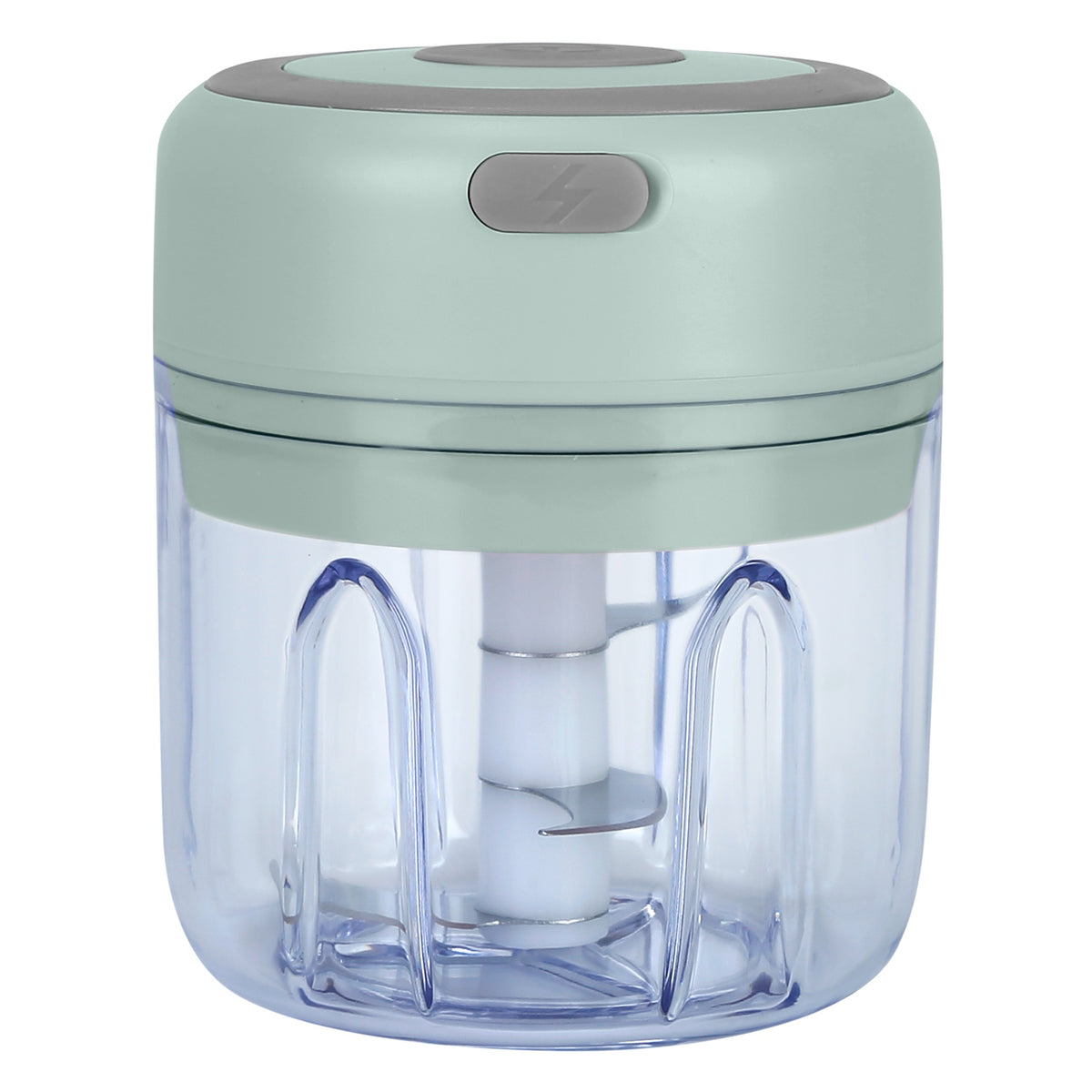 Mini Electric Garlic Chopper 8.45OZ Cordless Garlic Mincer Food Chopper Rechargeable Food Blender Chili Nut Onion Pepper Meat Ginger Food