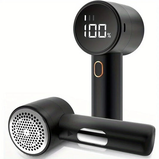 Electric Lint Remover, Fabric Shaver, USB Rechargeable Sweater Shaver, Power Lint Shaver, LED Display ,Fuzz Remover