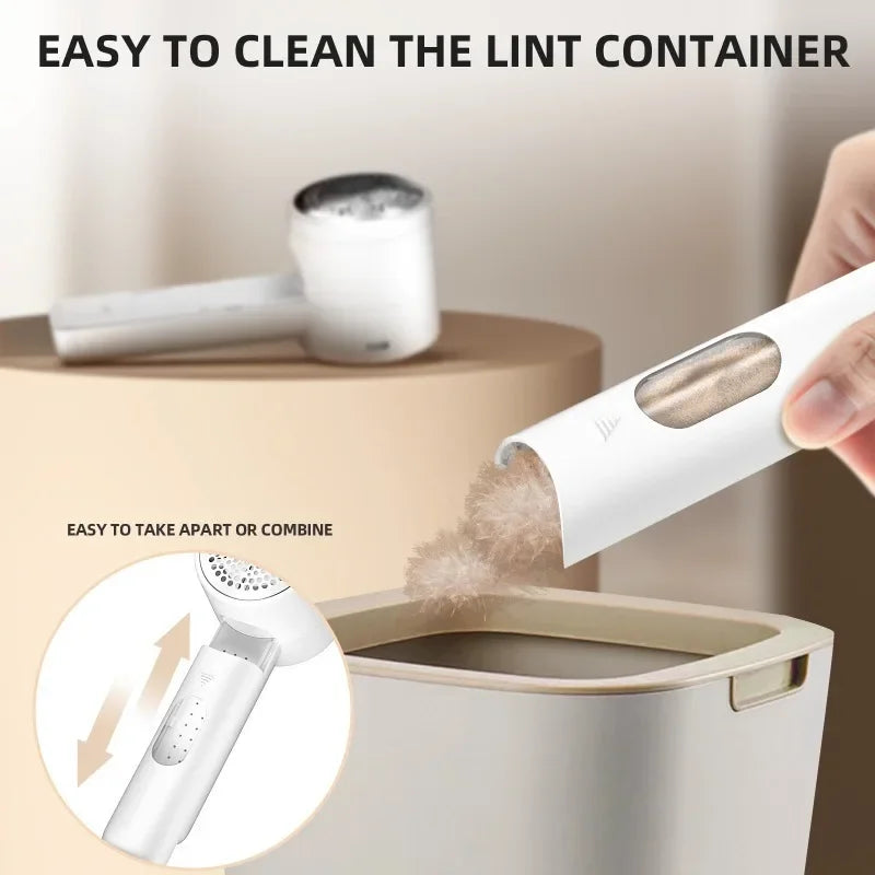 Electric Lint Remover, Fabric Shaver, USB Rechargeable Sweater Shaver, Power Lint Shaver, LED Display ,Fuzz Remover