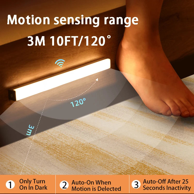 Motion sensor LED light