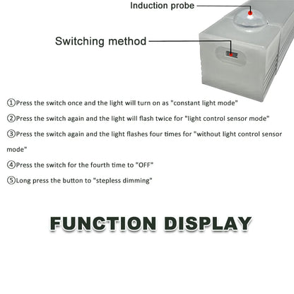 Motion sensor LED light