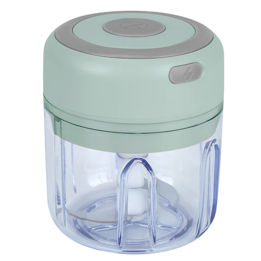 Mini Electric Garlic Chopper 8.45OZ Cordless Garlic Mincer Food Chopper Rechargeable Food Blender Chili Nut Onion Pepper Meat Ginger Food