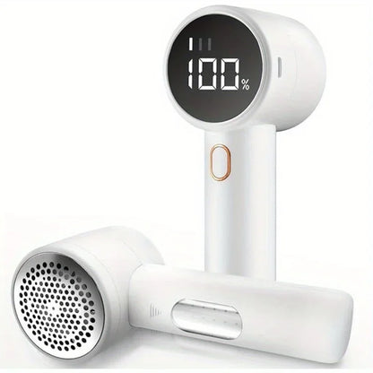 Electric Lint Remover, Fabric Shaver, USB Rechargeable Sweater Shaver, Power Lint Shaver, LED Display ,Fuzz Remover